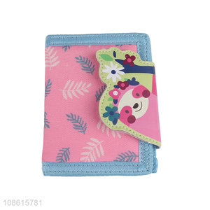 New product cute cartoon wallet card holder for kids girls boys