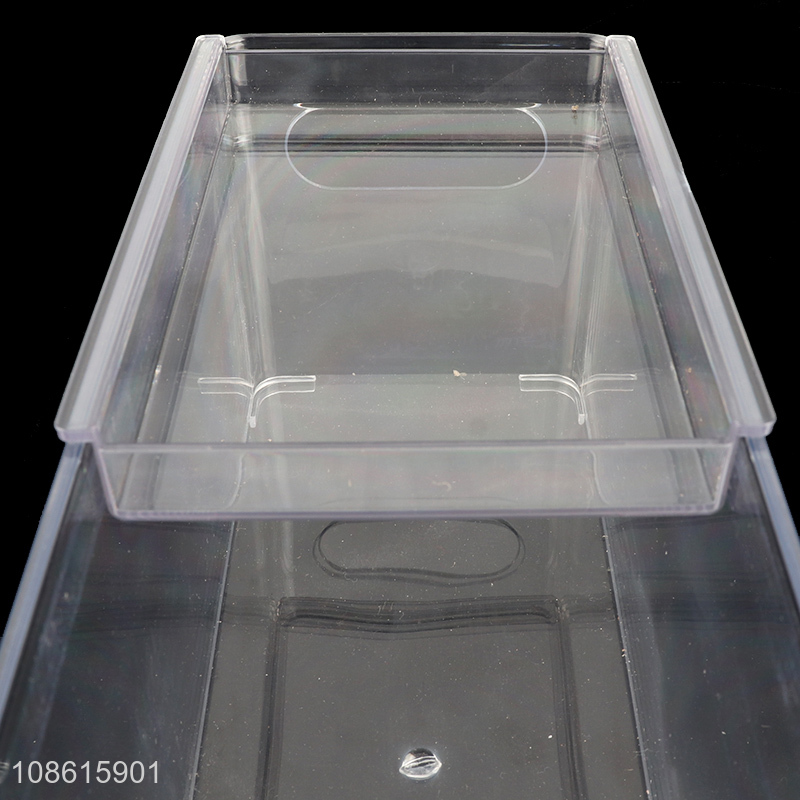 Good quality clear large capacity makeup storage box jewelry organizer