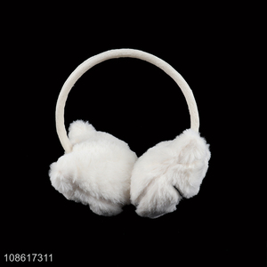 Hot selling outdoor cute cat earmuff winter <em>warm</em> fuzzy ear cover