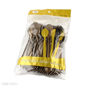 Top quality plastic disposable dinnerware spoon wholesale