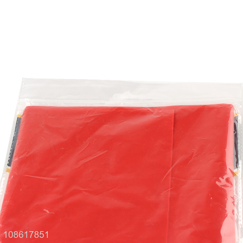 Hot items red rectangle reusable table cloth table cover