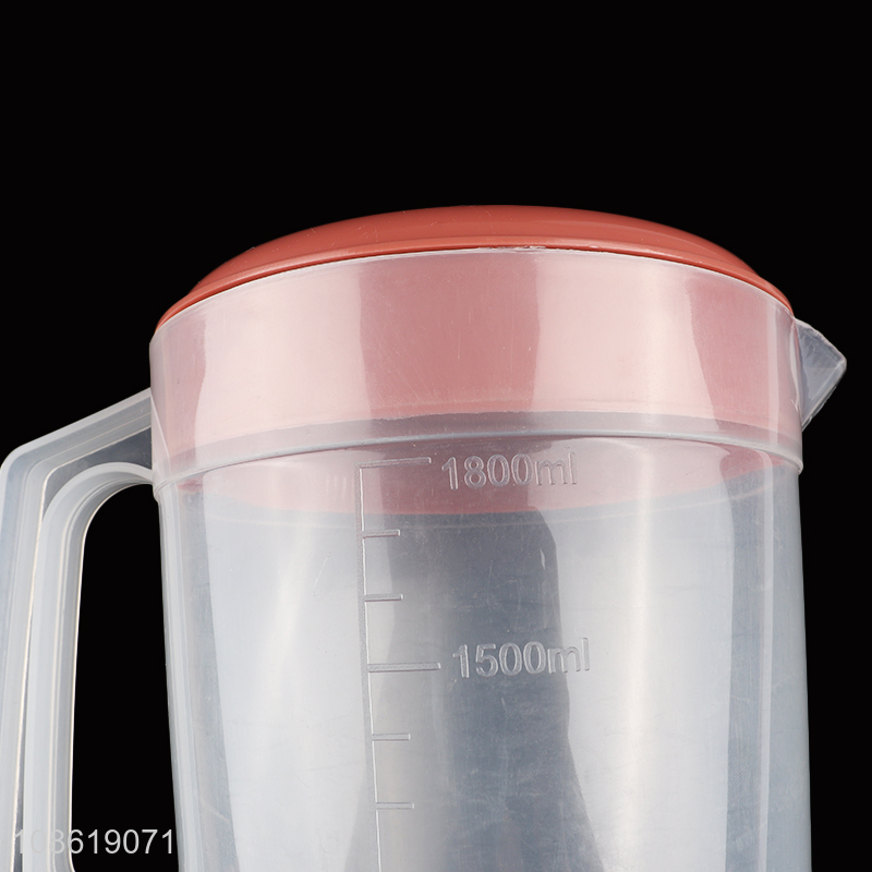Online wholesale 1800ml plastic water kettle water jug with 4 cups