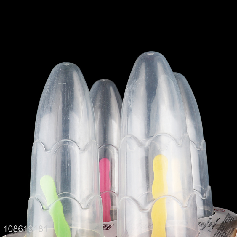 New product 4-cavity food grade plastic popsicle molds ice pop maker