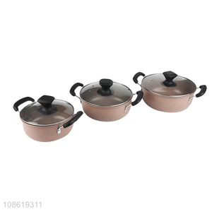 Good selling household kitchen utensils soup pots wholesale