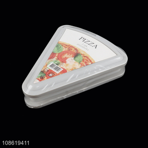 Low price triangle food container pizza slice box for sale