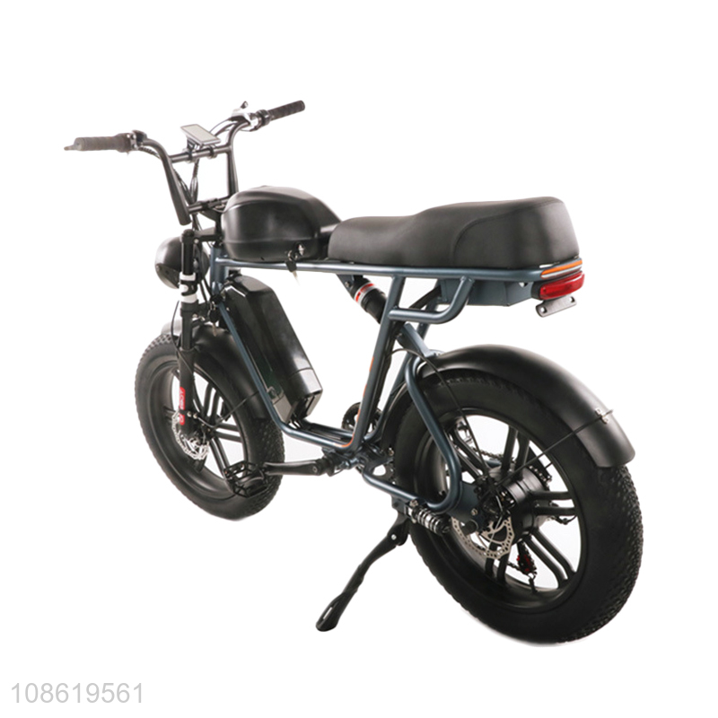 Wholesale 20*4.0 inch fat tire lithium battery electric snow bike mountain bike