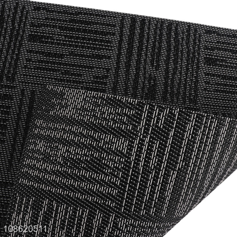 High quality washable textilene placemats Christmas table mats