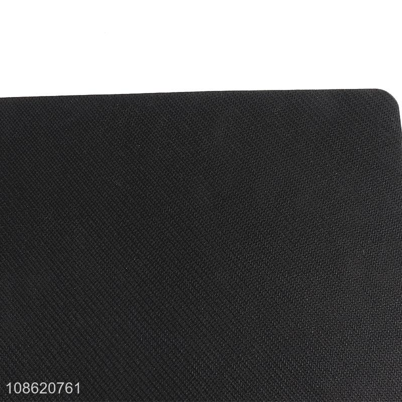 Good quality pu leather table mat anti-slip absorbent placemat