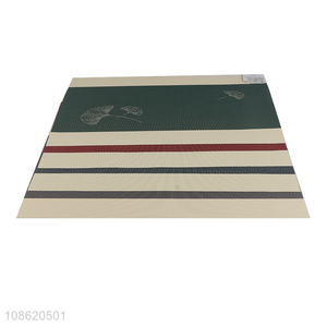 New product retangular textilene table mat placemat for dining