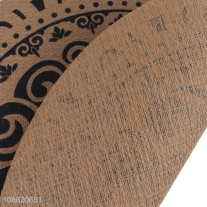 Good quality durable washable textilene placemat dining table mat