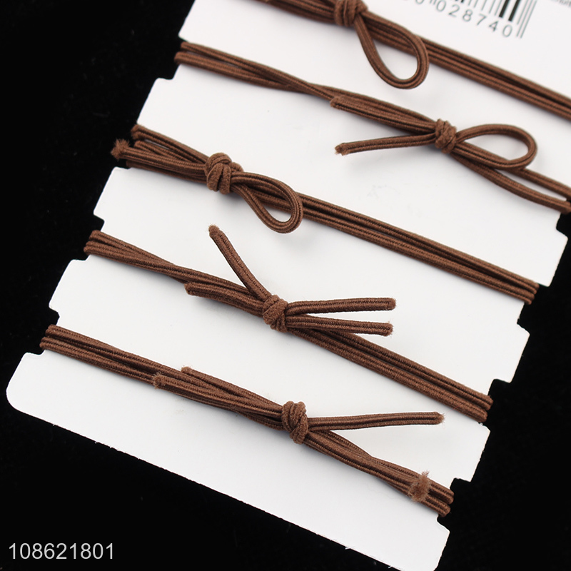High quality 18pcs elastic hair rings hair ropes hair ties