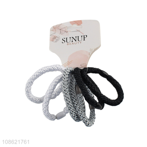 Yiwu market braided hair ties ponytail holder for long hair