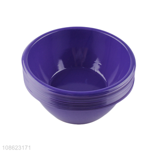 Good quality disposable plastic soup bowl set for take away food