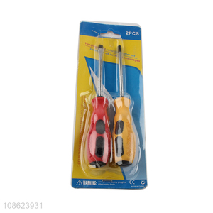 China factory hardware hand tool 2pc screwdriver set wholesale