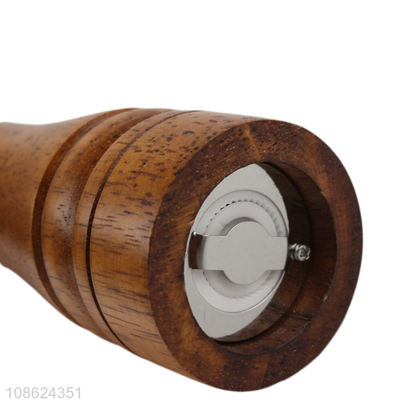 Hot selling wooden pepper and salt grinder spice shaker