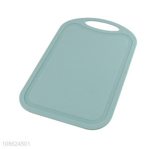 Good quality durable bpa free plastic chopping board for kitchen