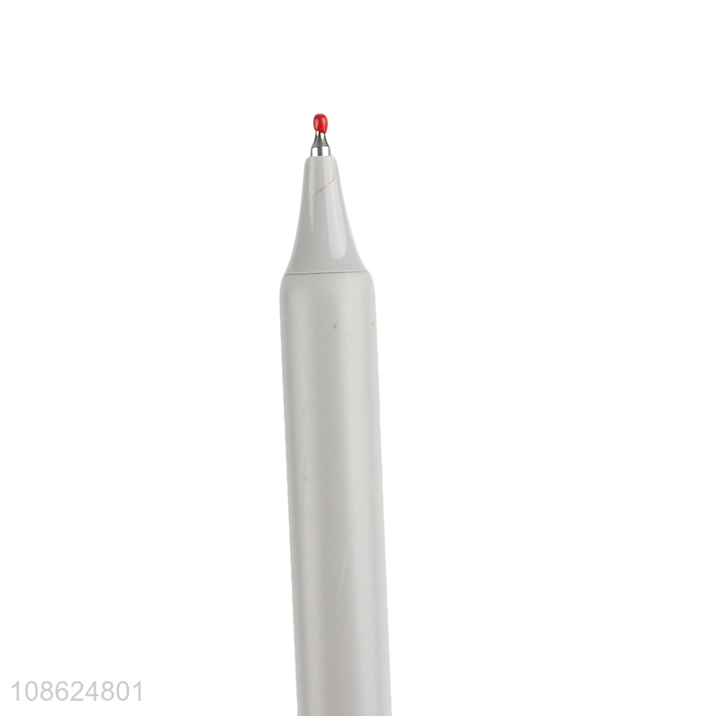 Wholesale 5pcs 0.5mm button pen gel ink pen office school stationery