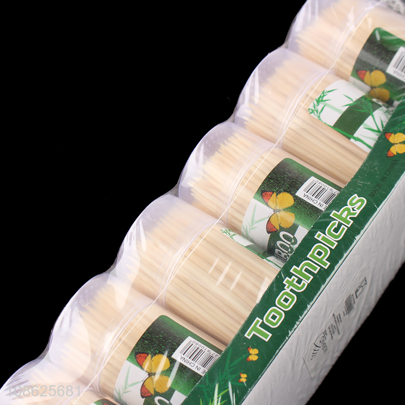 Good quality eco-friendly healthy disposable bamboo toothpicks
