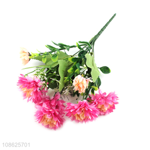 Hot selling 7 head chrysanthemum fake flower simulated flowers