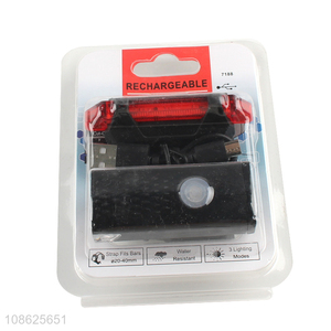 High quality USB rechargeable waterproof unbreakable <em>bicycle</em> front <em>light</em>