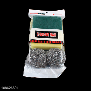 China products kitchen cleaning sets scouring pad cleaning ball