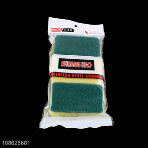 China wholesale kitchen cleaning sponge block cleaning kit