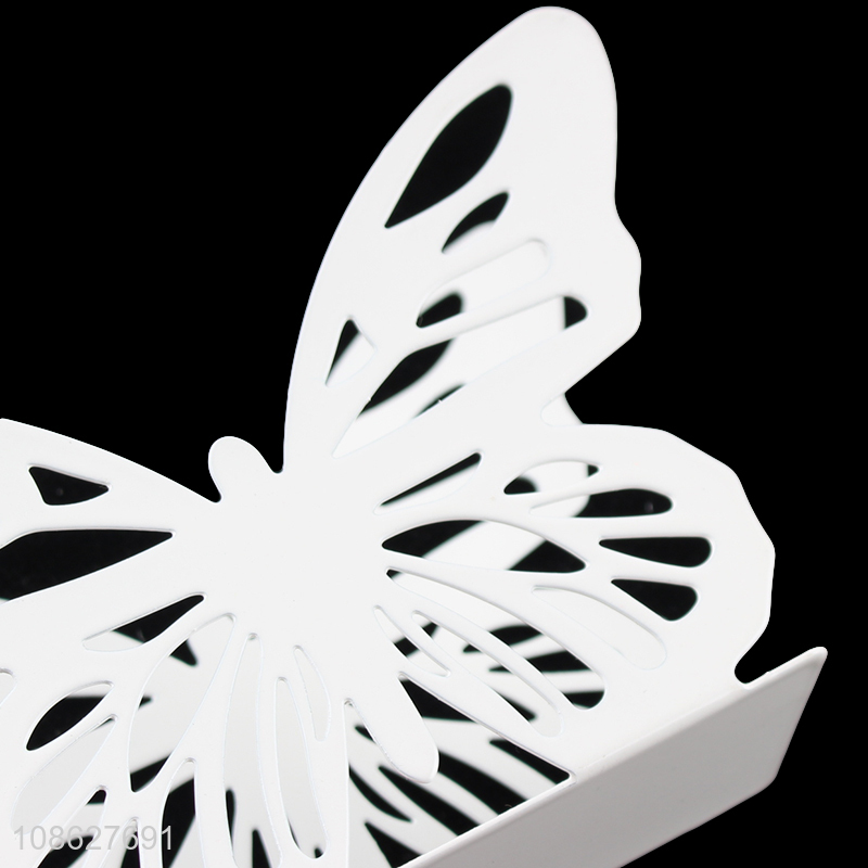 Wholesale butterfly design metal napkin holder for kitchen dining table