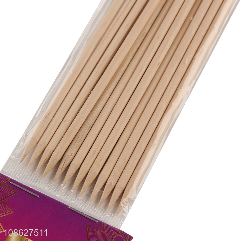 Wholesale 12pcs wooden nail sticks manicure and pedicure tool