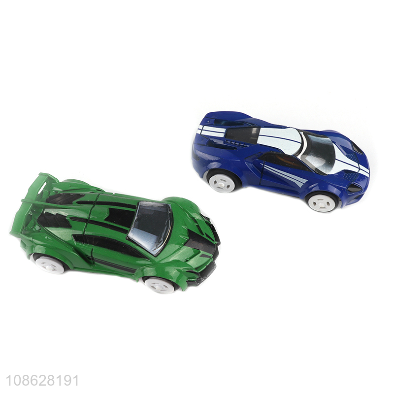 Wholesale high speed remote cotrol light up racing track toy
