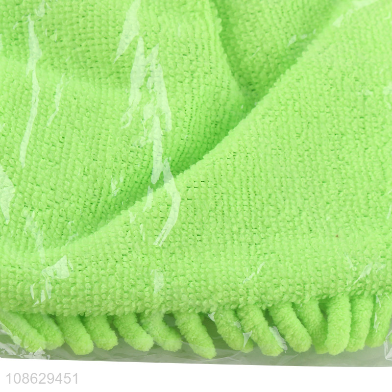 Hot selling colorful scratch & lint free chenille car wash mitt
