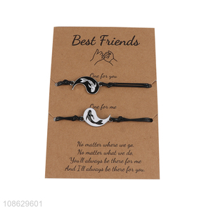 Good selling fashion couple bracelets friendship <em>bracelet</em> for jewelry