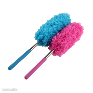 Online wholesale solid color telescopic <em>duster</em> microfiber cleaning tool