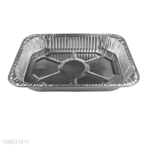 New arrival disposable aluminum pan take-out container for grilling
