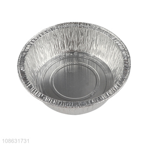 Wholesale disposable foil pan aluminum foil food container for baking