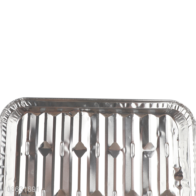 Wholesale disposable aluminum pan take-out food container for cooking