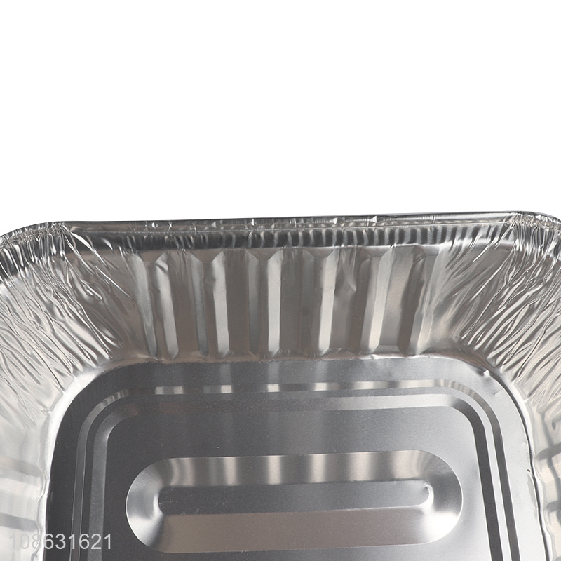 Hot selling disposable aluminum foil food container for baking