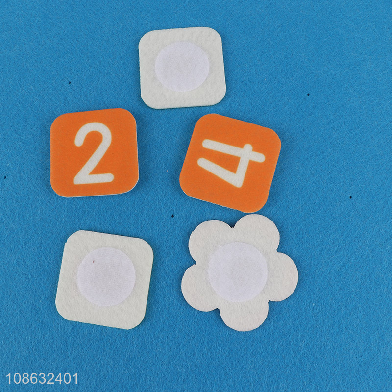 New product montessori toy felt counting toy math toy for kids