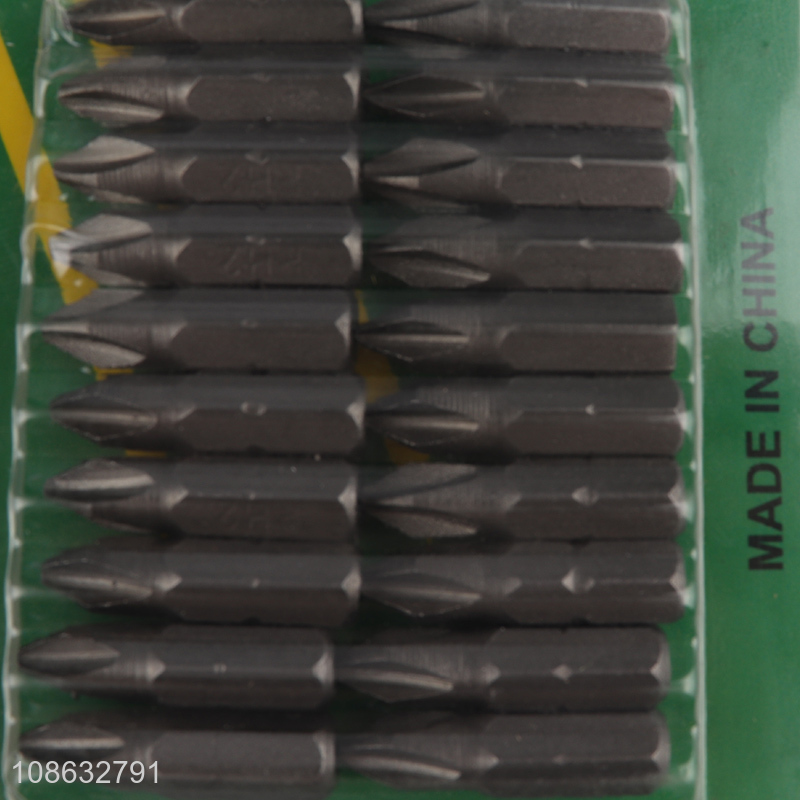 Factory Wholesale 20PCS PH2 S2 Steel Screwdriver Bit Set