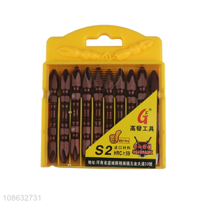 New Products 10PCS PH2 S2 Steel Screwdriver Bit Kit