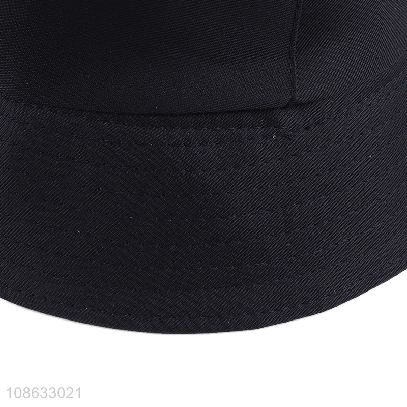 Top selling black outdoor causal beach hat bucket hat wholesale