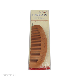 China products anti-static exquisite wooden comb for sale
