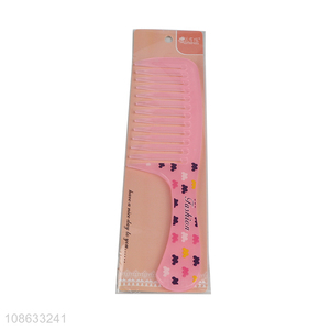 Low price plastic dressing accessories hair comb for sale