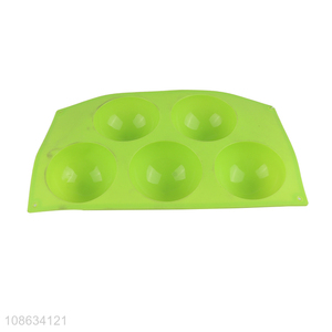 Good quality semi-spherical silicone cake baking molds