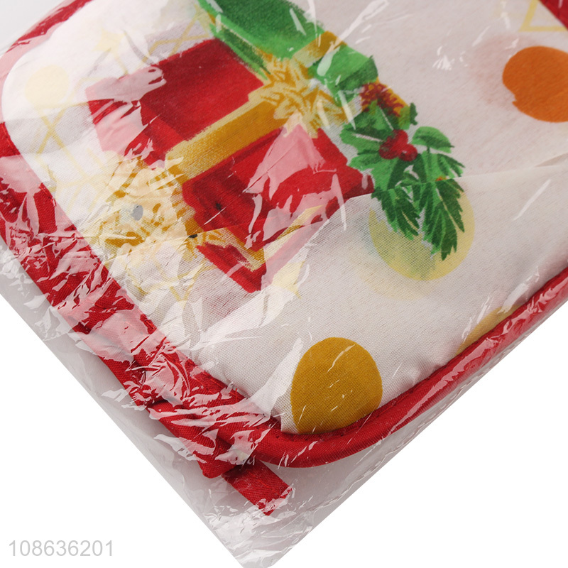 Best selling household pot mat and oven mitts set wholesale