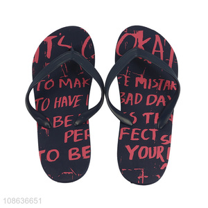 Factory wholesale men indoor outdoor beach flip flops slippers