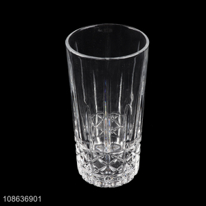 China imports clear embossed whiskey glasses beer glasses mugs