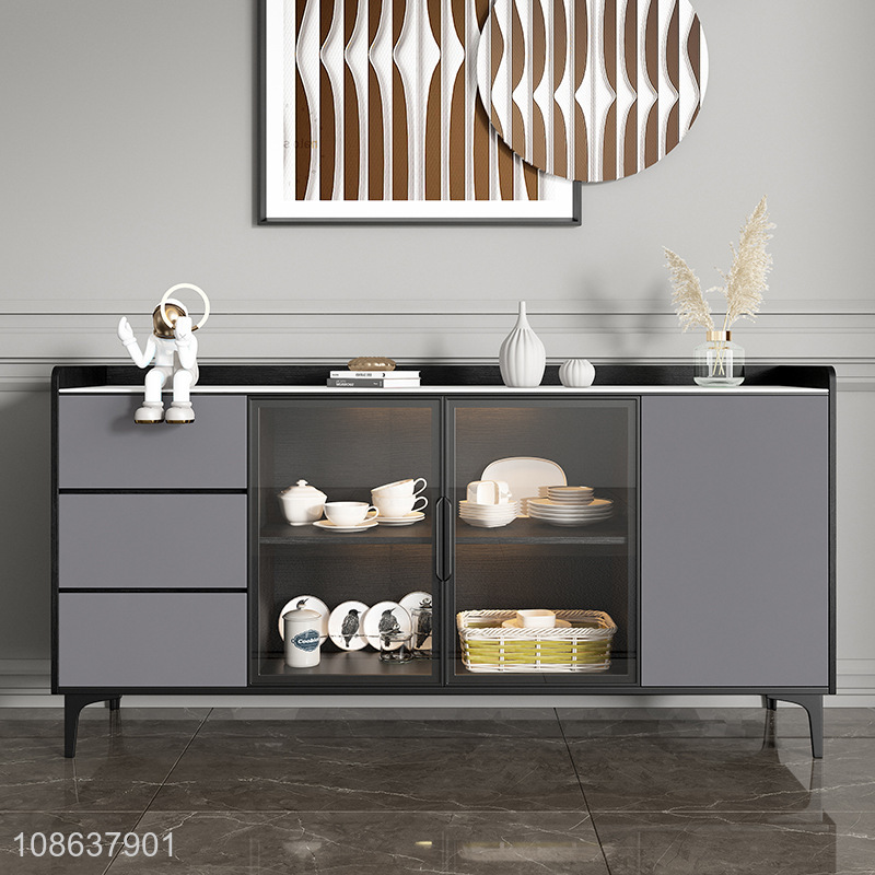 Online wholesale slate top sideboard living room home storage cabinet