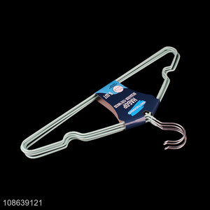 Latest products 5pcs plastic clothes hanger for household