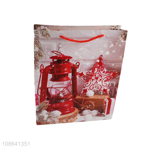 China factory portable christmas style shopping bag gifts bag