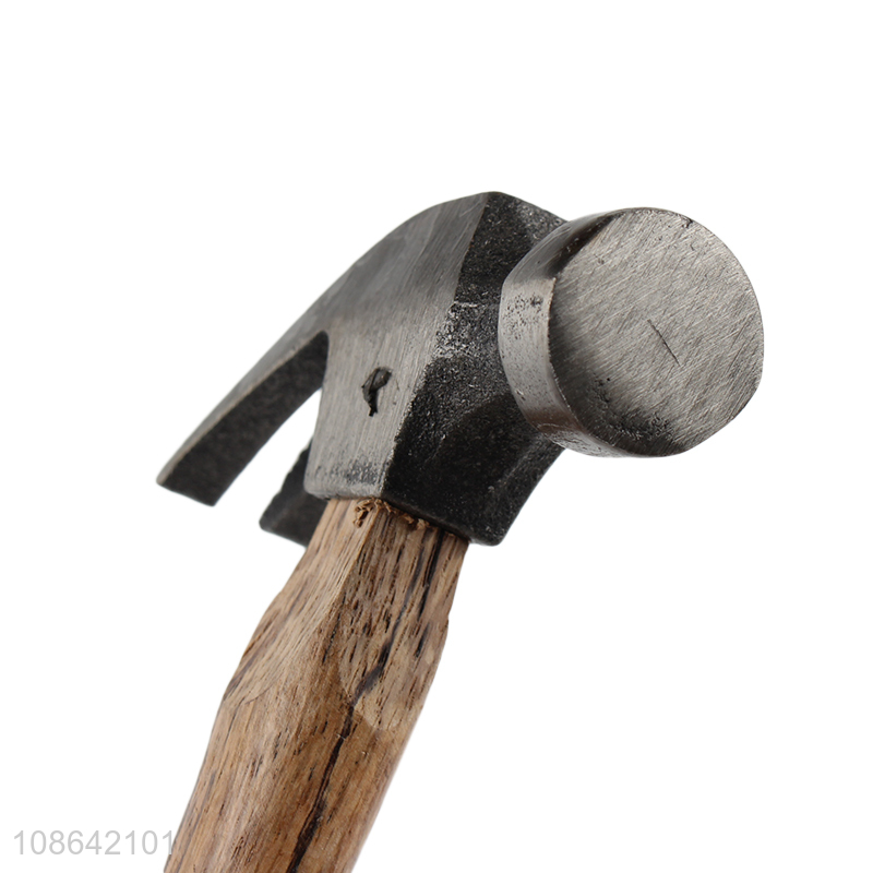 Hot products hand tool wooden handle claw hammer